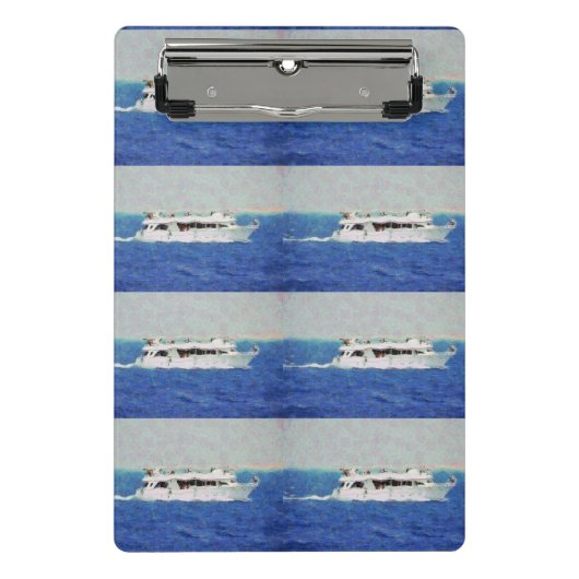 ボート絵を描ズ ミニクリップボード (正面)