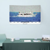 ボート絵を描ズ 横断幕 (トレードショー)