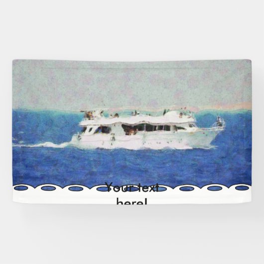 ボート絵を描ズ 横断幕 (横)