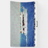 ボート絵を描ズ 横断幕 (縦)