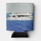 ボート絵を描ズ 缶クーラー (正面)