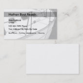 ボート維持および修理 名刺 (正面/裏面)