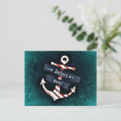 ボート航海のいかり ポストカード (スタンド正面)