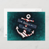 ボート航海のいかり ポストカード (正面/裏面)