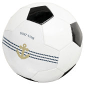 ボート航海のいかり、ロープ サッカーボール (3/4)