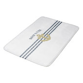 ボート航海のいかり、ロープ バスマット (アングル)