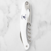 ボート航海のキャプテンパーソナライズされたボトルオープナー ソムリエナイフ (裏面)