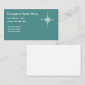 ボート航海のテーマ 名刺 (正面/裏面)