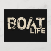 ボート航海のライフ |はがき ポストカード (正面)