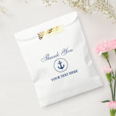 ボート航海の名いかりロープホワイト フェイバーバッグ (封をした状態)