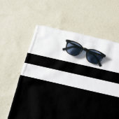 ボート航海の名いかり任意の色のカスタム ビーチタオル (インサイチュ)