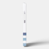 ボート航海の名、いかり花ストライプ類 Case-Mate iPhoneケース (裏面 / 左)