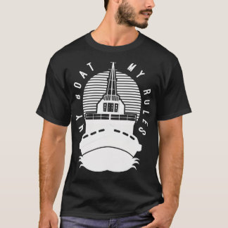 ボート船長ギフト Tシャツ