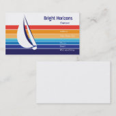 ボート色のSquare_Officeのパッケージ 名刺 (正面/裏面)