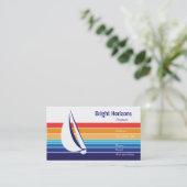 ボート色のSquare_Officeのパッケージ 名刺 (スタンド正面)