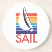 ボート色Square_Sail コースター (正面)