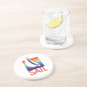 ボート色Square_Sail コースター (側面)