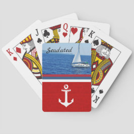 ボート遊のパーソナライズされた写真のカード トランプ