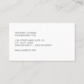 ボート関連 名刺 (裏面)