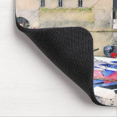 ボート風景 マウスパッド (コーナー)