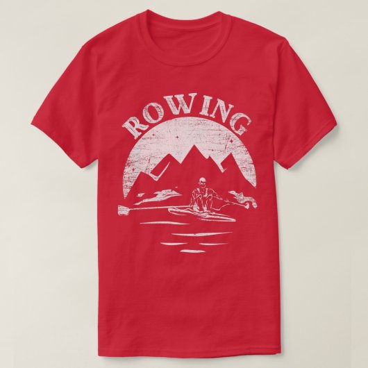 ボート4 Tシャツ (デザイン正面)