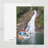 ボート&ウォーターフォール、チリカード (正面/裏面)