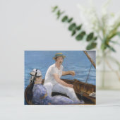 ボート | エドゥアルマネ ポストカード (スタンド正面)