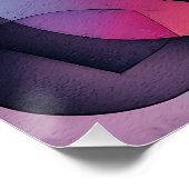 「ボート・オン・ウォーター」コンテンポラリー抽象芸術・アート ポスター (コーナー)