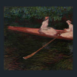 ボート・オン・ザ・エプテ – Claude Monet - c1890 ポスター<br><div class="desc">クロード・モネの「ボート・オン・ザ・エッ素晴らしプ」というタイトルのアート作品の複製で、あなたのスタイルと洗練を見せる。川の上でボートに座っている二人の人を描いたシーン。1890色彩の鮮やか年頃。</div>