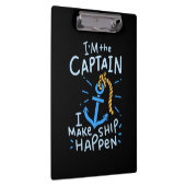 ボート – キャプテンだ クリップボード (右)