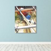 ボート キャンバスプリント (インサイチュ (ウッドフロア))