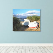 ボート キャンバスプリント (インサイチュ (ウッドフロア))