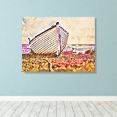 ボート キャンバスプリント (インサイチュ (ウッドフロア))