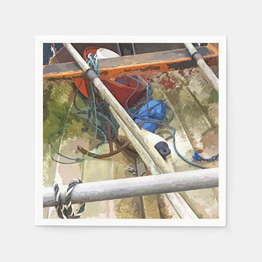 ボート スタンダードカクテルナプキン (正面)