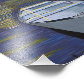 ボート・バイ・ザ・ショア写真 フォトプリント            (角)