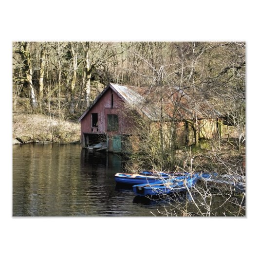 ボート フォトプリント            (正面)