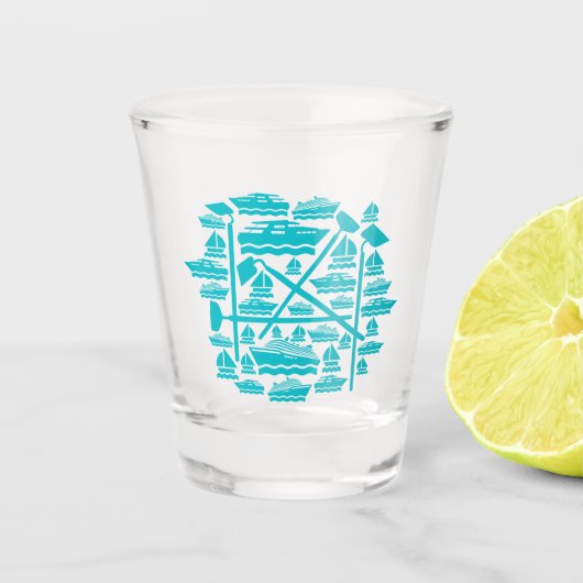 ボート&ホームショットグラス ショットグラス (正面)