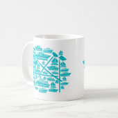 ボート&ホームズツートーンコーヒーマグ コーヒーマグカップ (正面左)