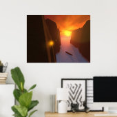 ボート ポスター (ホームオフィス)