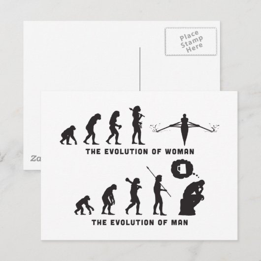 ボート ポストカード (正面/裏面)