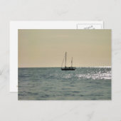 ボート ポストカード (正面/裏面)