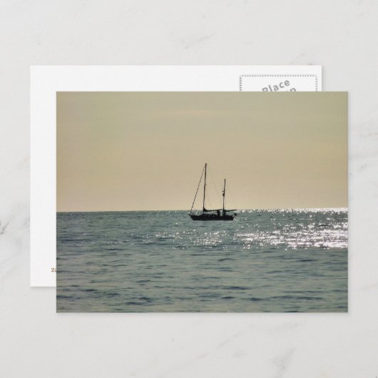 ボート ポストカード (正面/裏面)