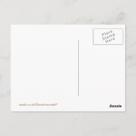 ボート ポストカード (裏面)