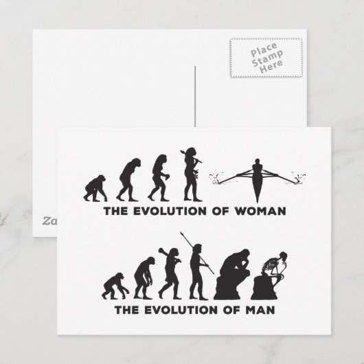 ボート ポストカード (正面/裏面)