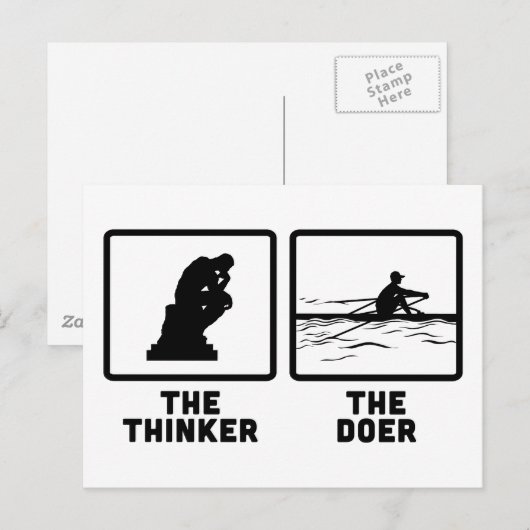 ボート ポストカード (正面/裏面)