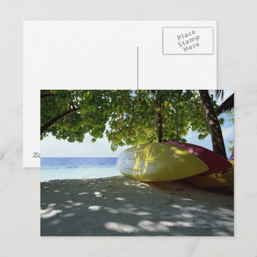 ボート ポストカード (正面/裏面)