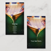 ボート、名刺のテンプレート 名刺 (正面/裏面)