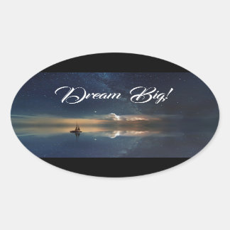 ボート 楕円形シール