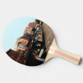 ボート、水で 卓球ラケット (横)