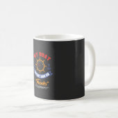 ボート - 私のボートは感謝で動かない コーヒーマグカップ (正面右)